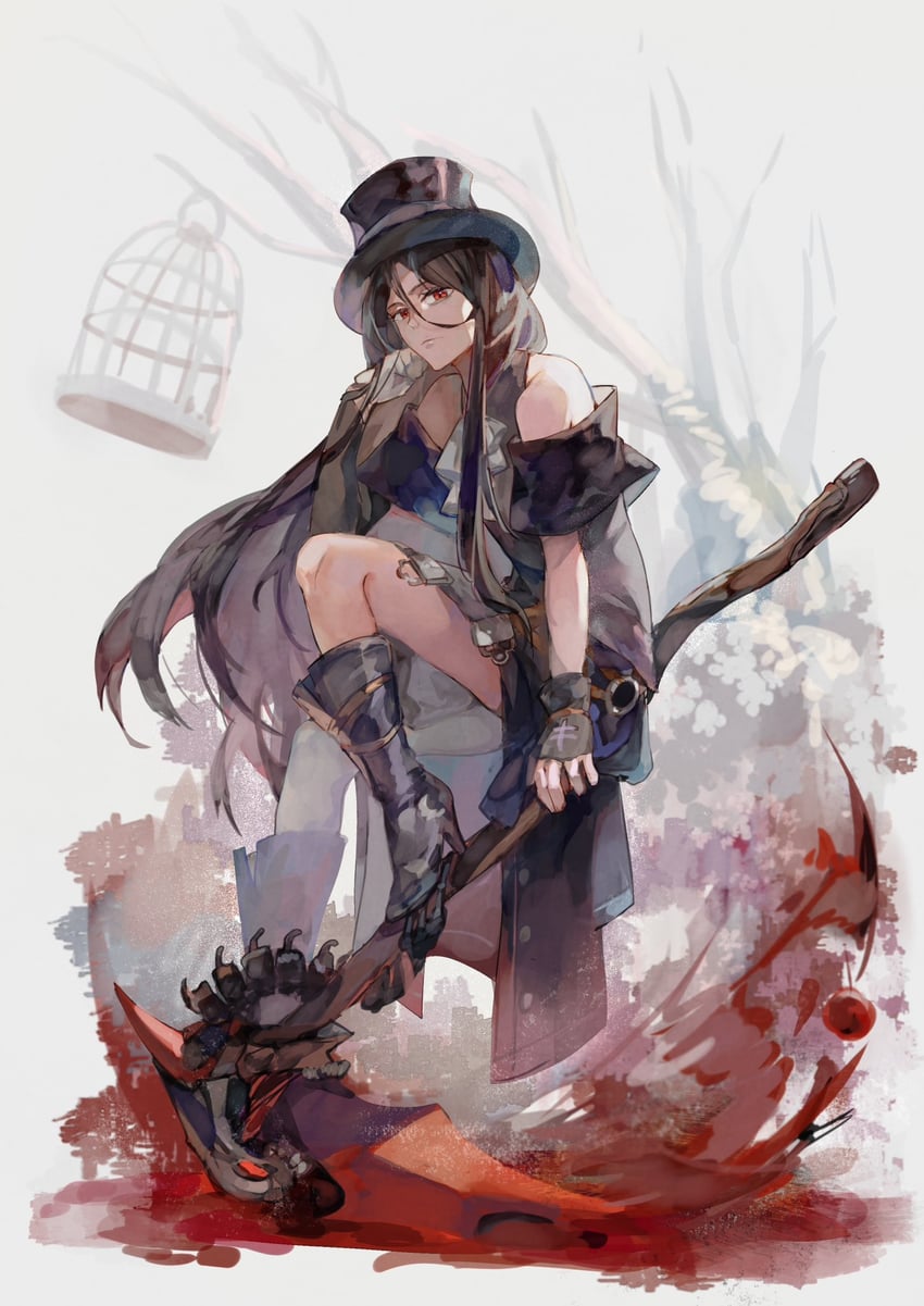 testament (guilty gear and 1 more) drawn by kmkzkoyomi
