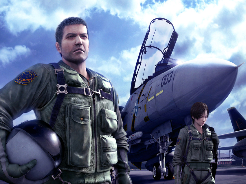 kei nagase and jack bartlett (ace combat and 2 more)