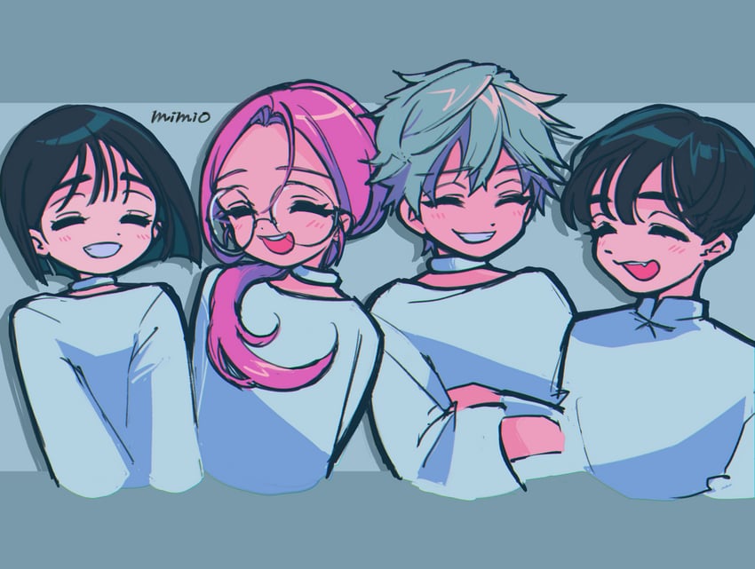 sua, mizi, till, and ivan (alien stage) drawn by mi-mi-o