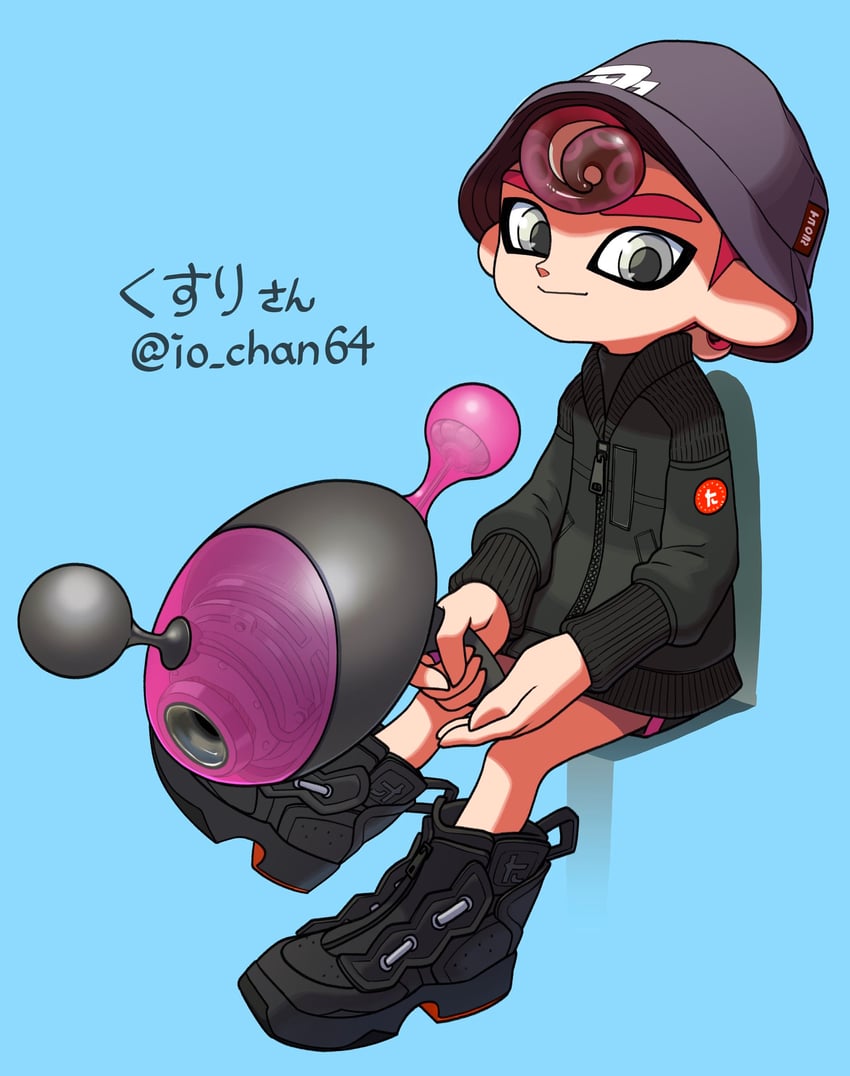 octoling player character and octoling boy (splatoon and 1 more) drawn by xdies_ds