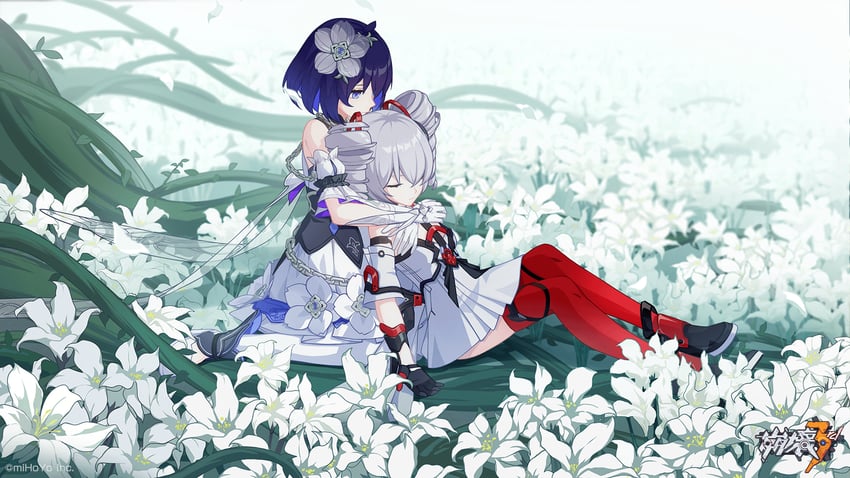 bronya zaychik and seele vollerei (honkai and 1 more)