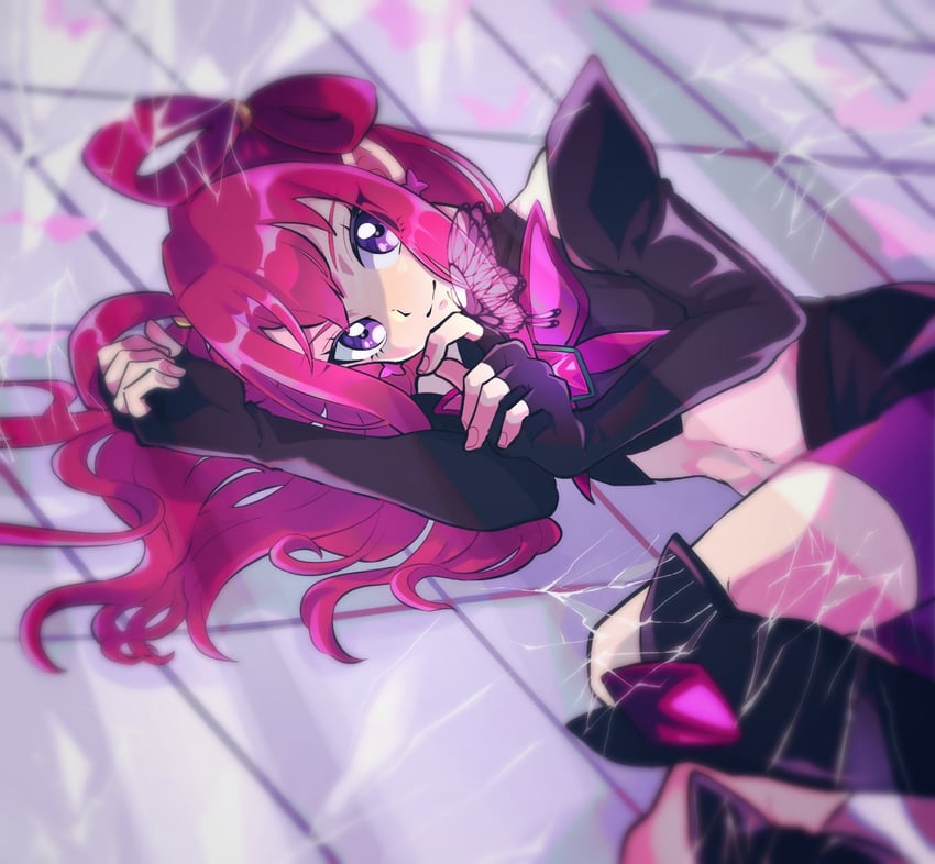 dark dream (precure and 1 more) drawn by tada535382