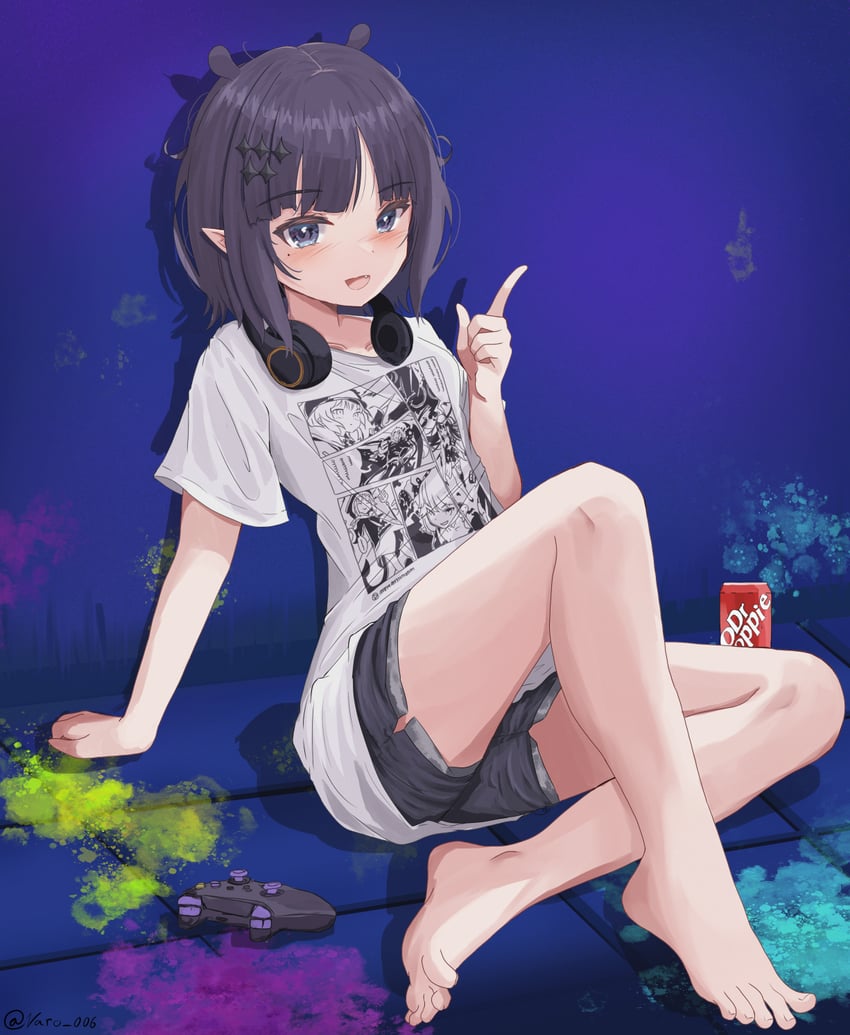 ninomae ina'nis (hololive and 1 more) drawn by varo_006