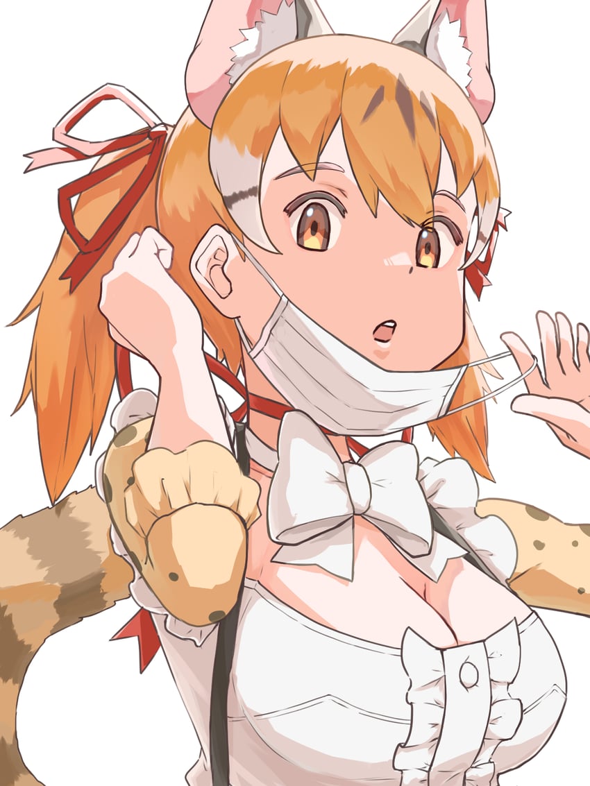 large-spotted genet (kemono friends and 1 more) drawn by y0whqzz8bkslezl