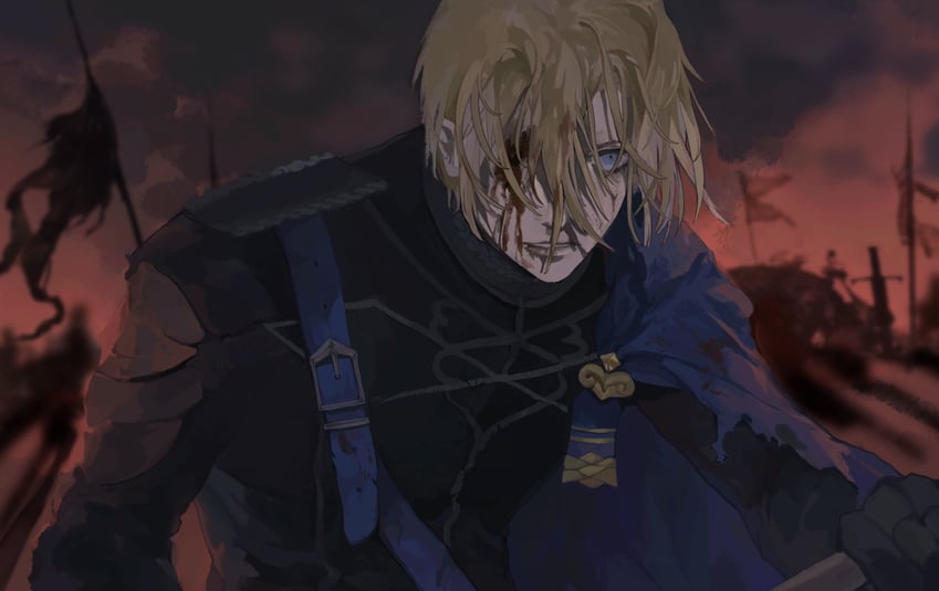dimitri alexandre blaiddyd (fire emblem and 1 more) drawn by ye_(ran_chiiipye)