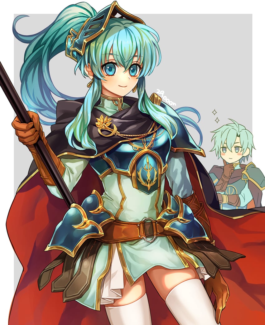 eirika and ephraim (fire emblem and 2 more) drawn by nana_(nanalog76)