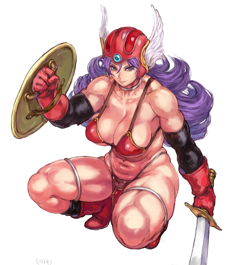 warrior (dragon quest and 1 more) drawn by shu-mai