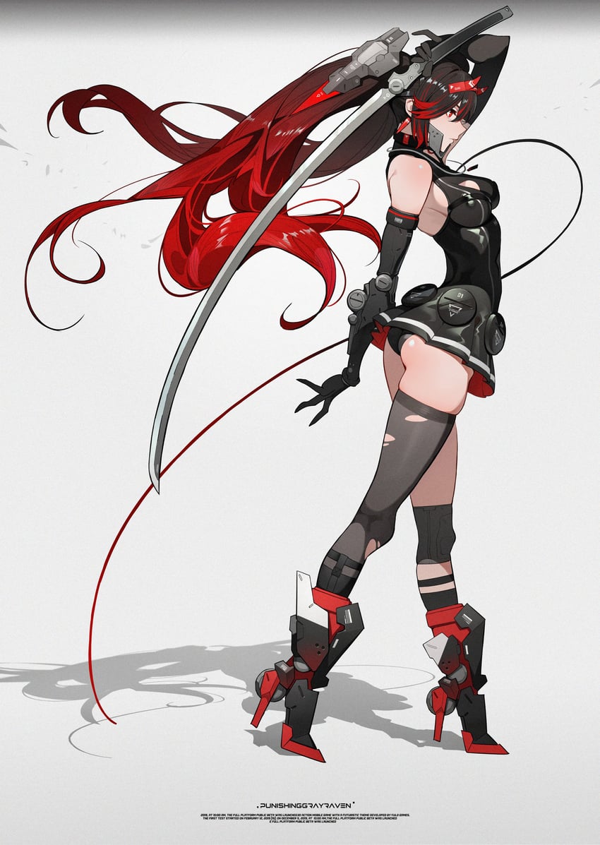 lucia and lucia: dawn (punishing: gray raven) drawn by hachisan