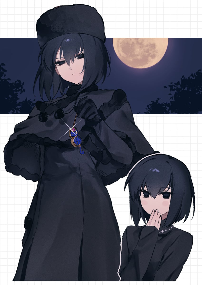 kuonji alice (mahou tsukai no yoru) drawn by uxco0