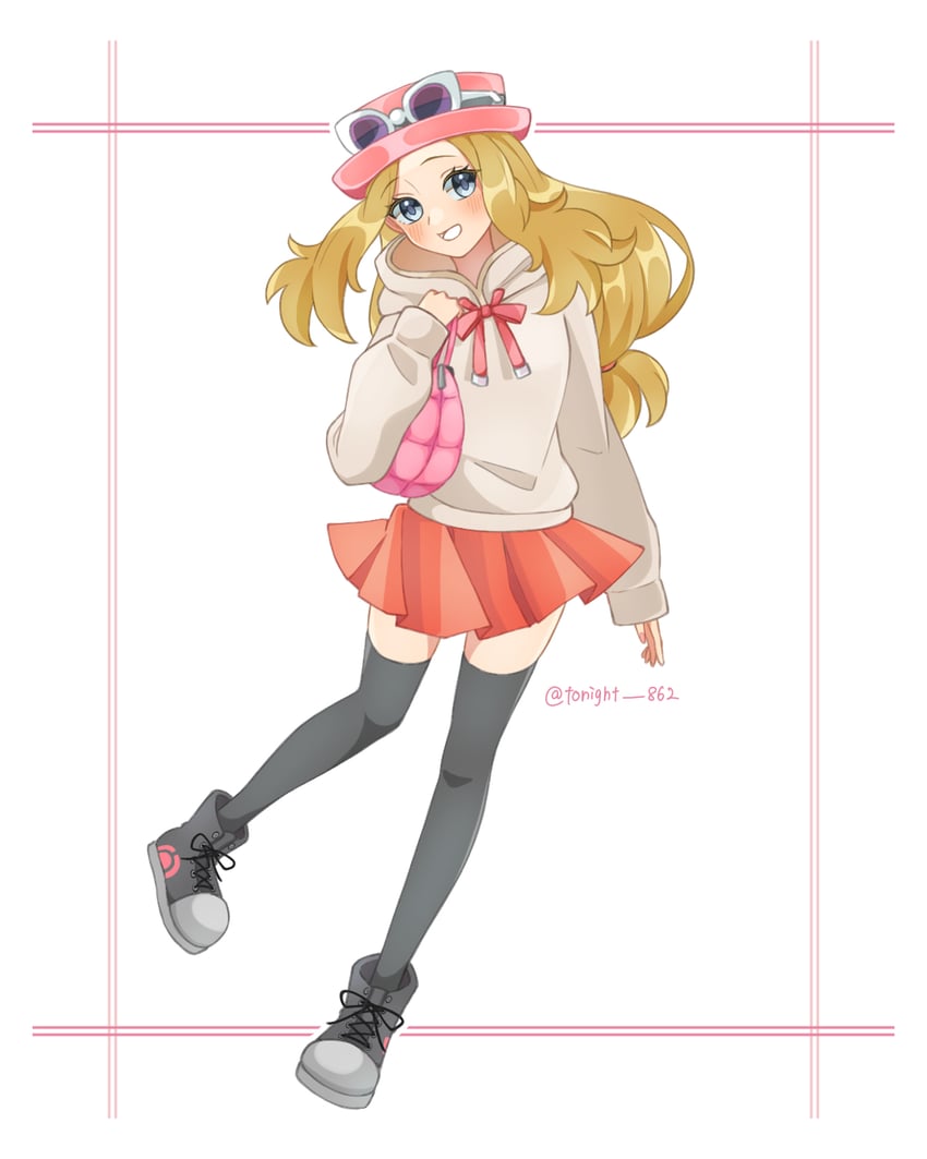 serena (pokemon and 1 more) drawn by rain_(tonight_862)