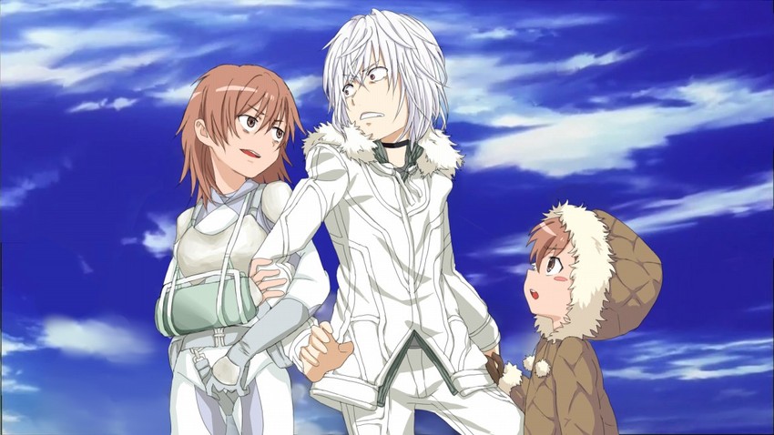 accelerator, last order, and misaka worst (toaru majutsu no index and 1 more) drawn by karaage_dorobou