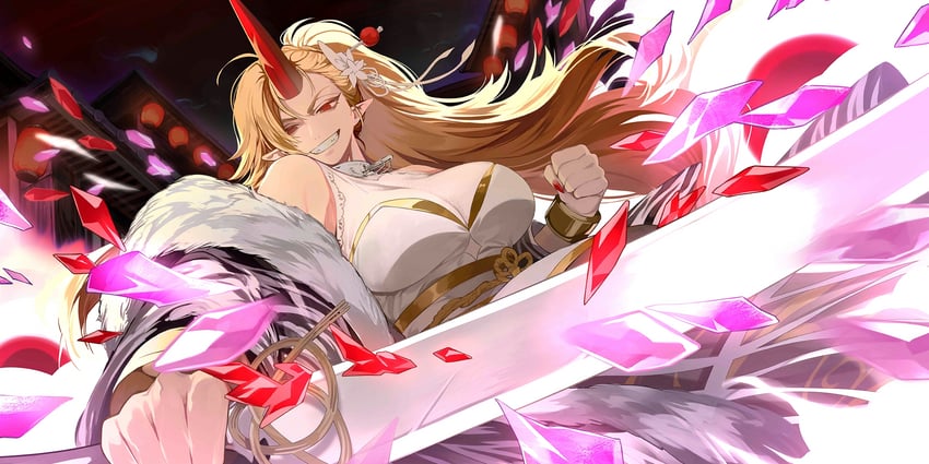 hoshiguma yuugi (touhou and 1 more) drawn by risui_(suzu_rks)