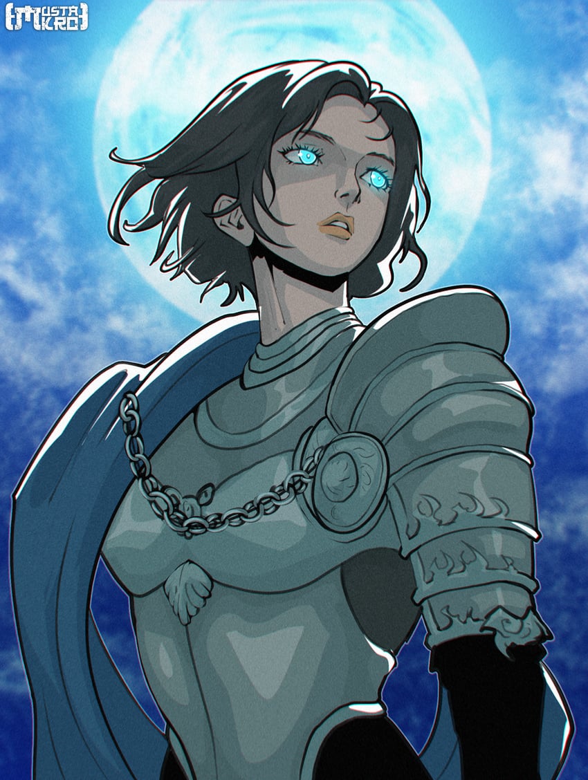 rellana twin moon knight (elden ring and 1 more) drawn by mustakro6