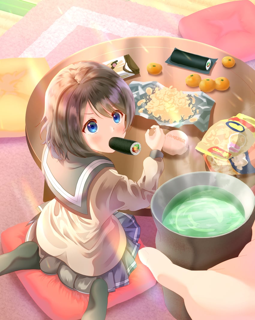 watanabe you (love live! and 1 more) drawn by sakurarain116