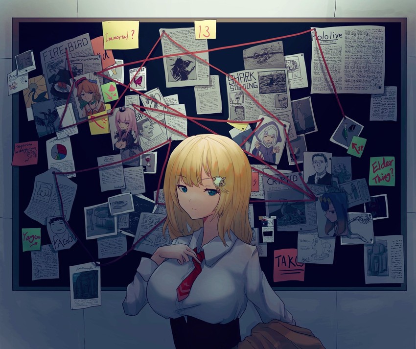 gawr gura, mori calliope, ninomae ina'nis, takanashi kiara, watson amelia, and 4 more (hololive and 3 more) drawn by sudachi-udon