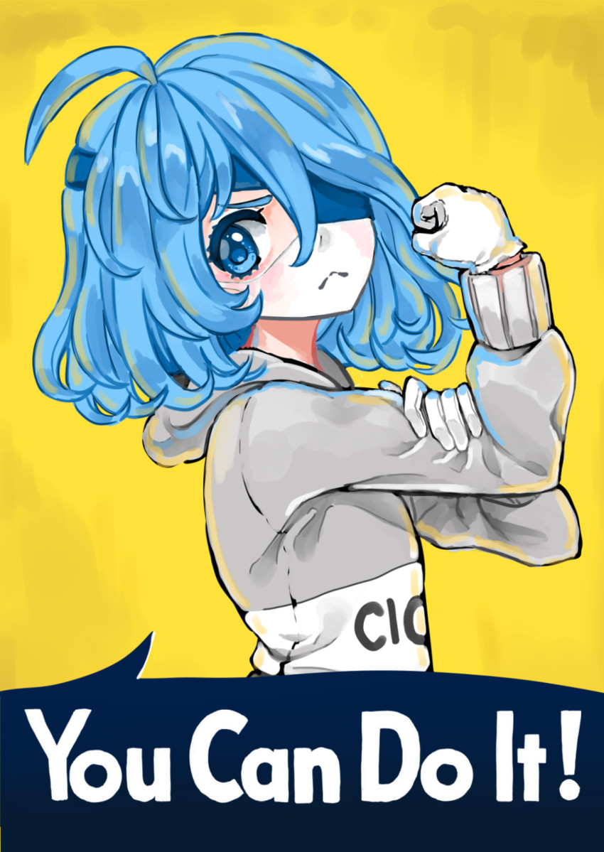 rosie the riveter (original and 1 more) drawn by nyanafk