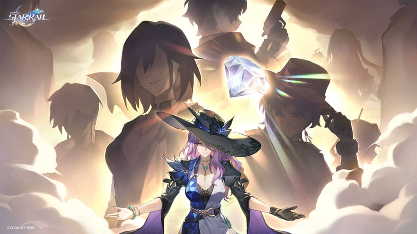 aventurine, topaz, jade, sugilite, pearl, and 5 more (honkai and 1 more)