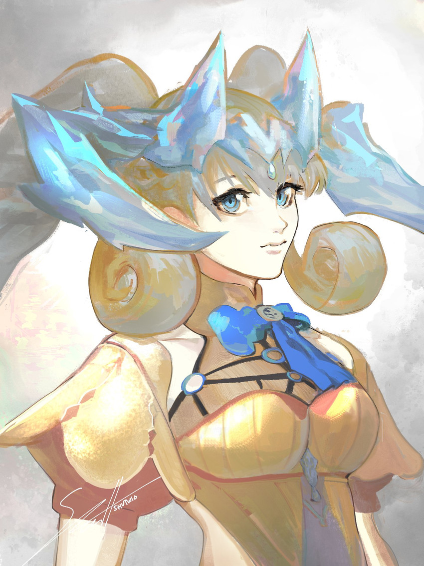 melia antiqua (xenoblade chronicles and 1 more) drawn by shutwig
