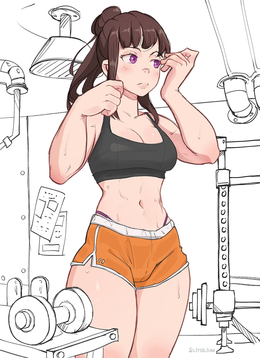 maki oze (en'en no shouboutai) drawn by lit_silium