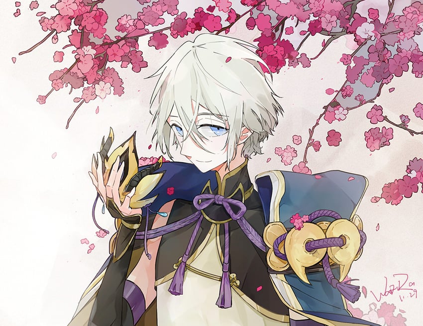 prince of lan ling (fate and 1 more) drawn by sukybaba