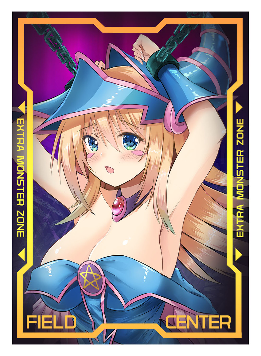 dark magician girl (yu-gi-oh!) drawn by staryume
