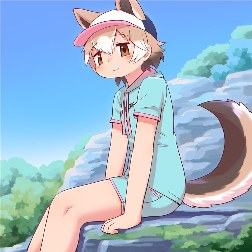 new guinea highland wild dog (kemono friends and 1 more) drawn by 0x0082