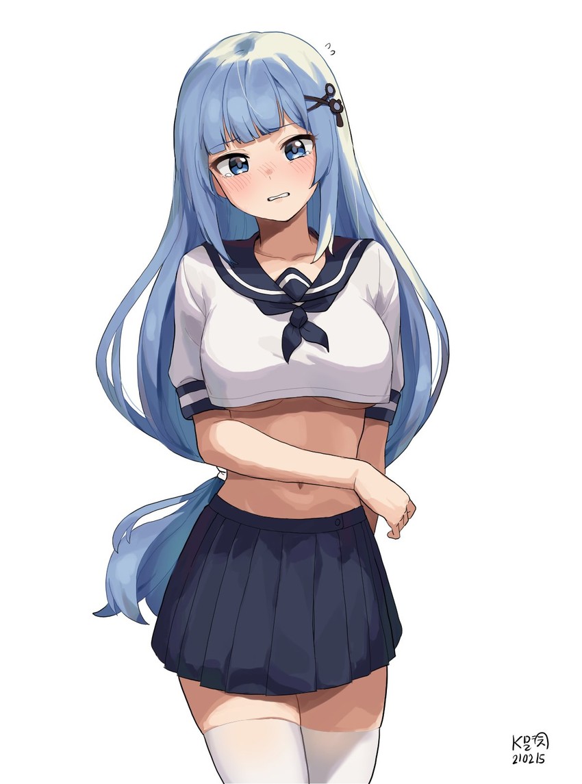 shiraishi tsumugi (idolmaster and 2 more) drawn by myeolchi