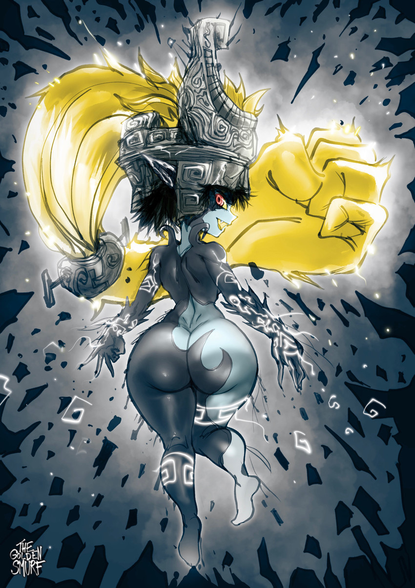 midna (the legend of zelda and 1 more) drawn by the_golden_smurf