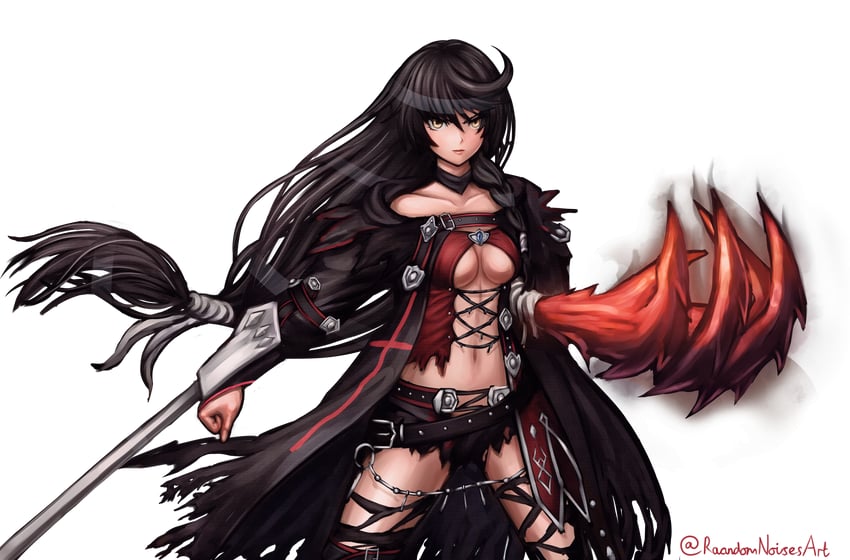 velvet crowe (tales of and 1 more) drawn by randomnoisesart