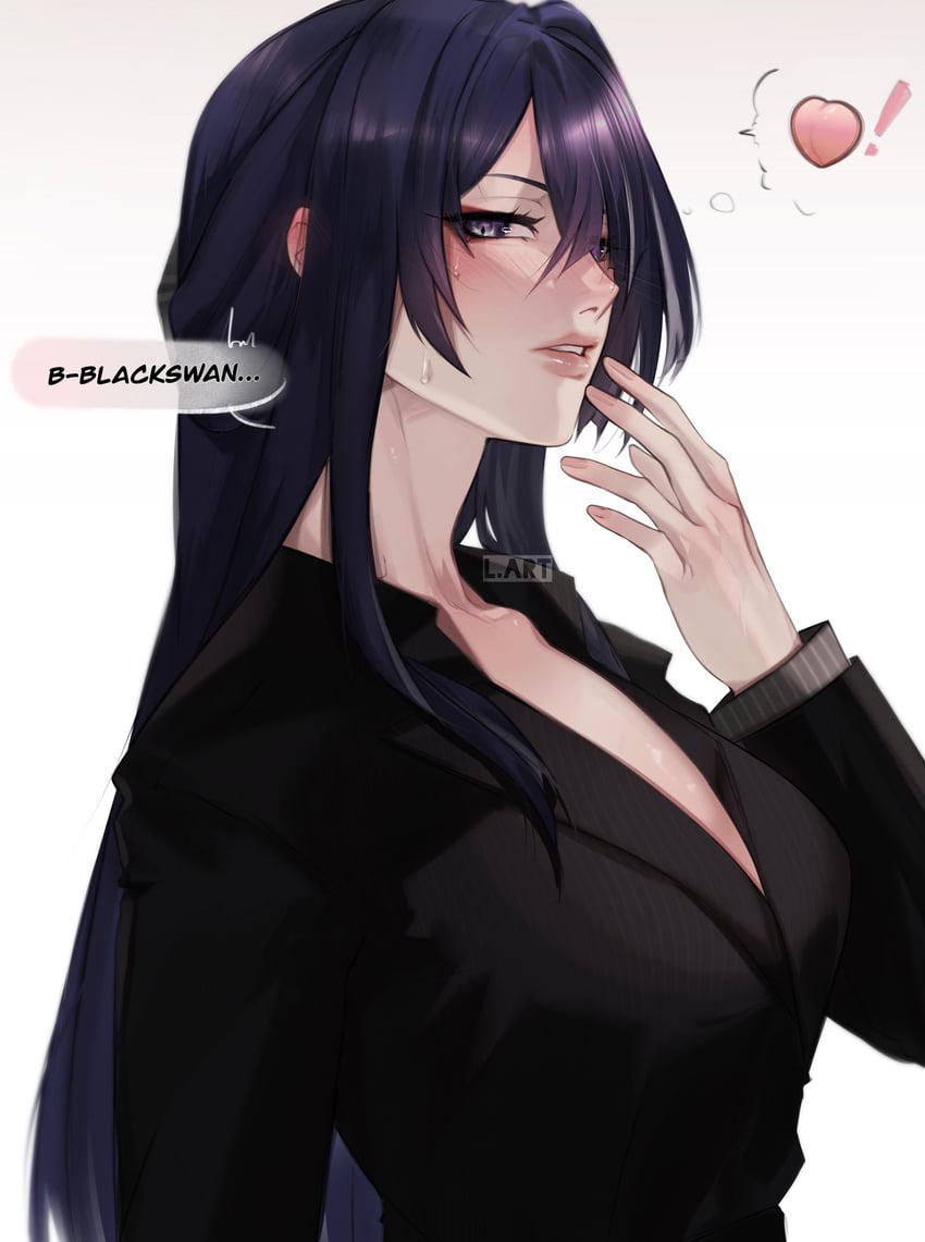 acheron (honkai and 1 more) drawn by lart_art1