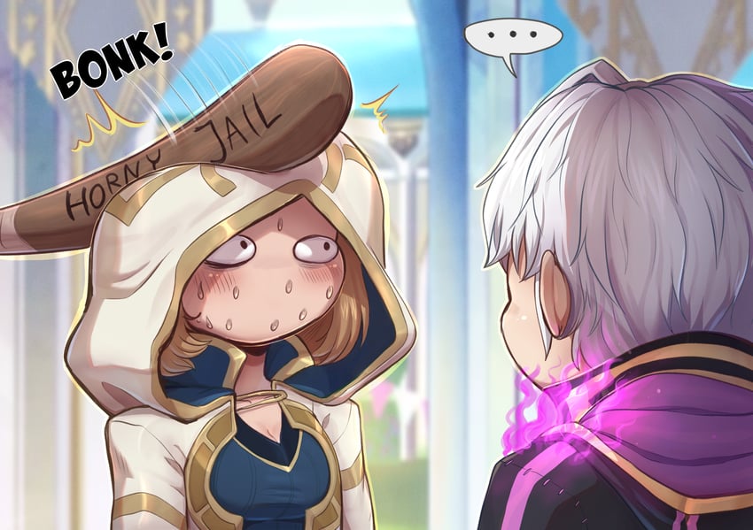 male robin, kiran, and female kiran (fire emblem and 1 more) drawn by evomanaphy