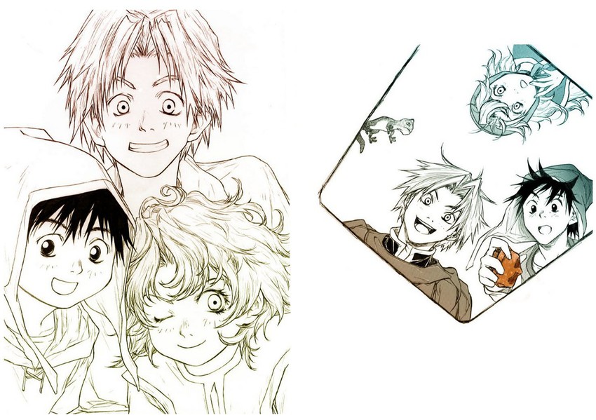 maribel, hero, and kiefer (dragon quest and 1 more)