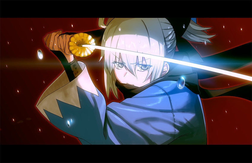 okita souji (fate and 1 more) drawn by tsurusaki_yuu