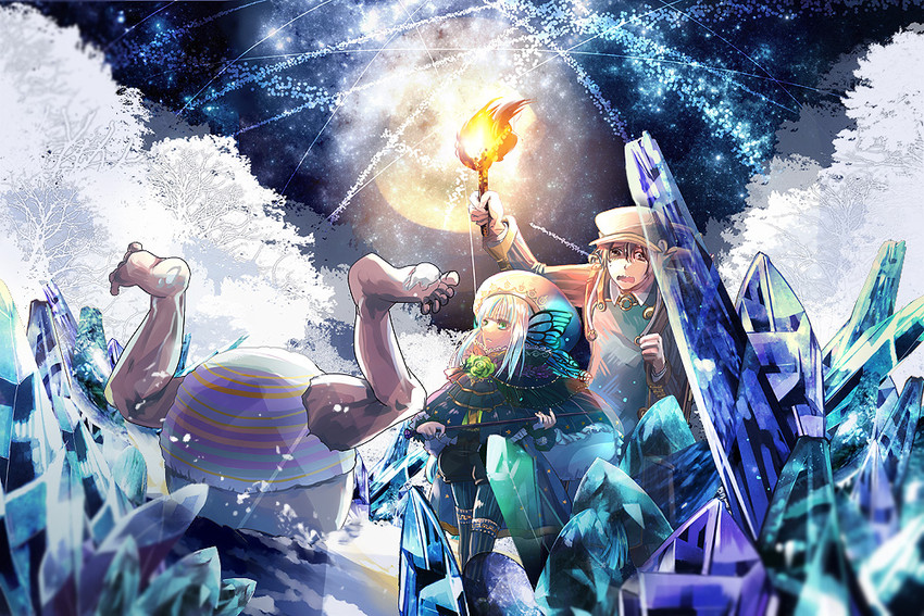 pixiv fantasia and 1 more drawn by isu_(artist)