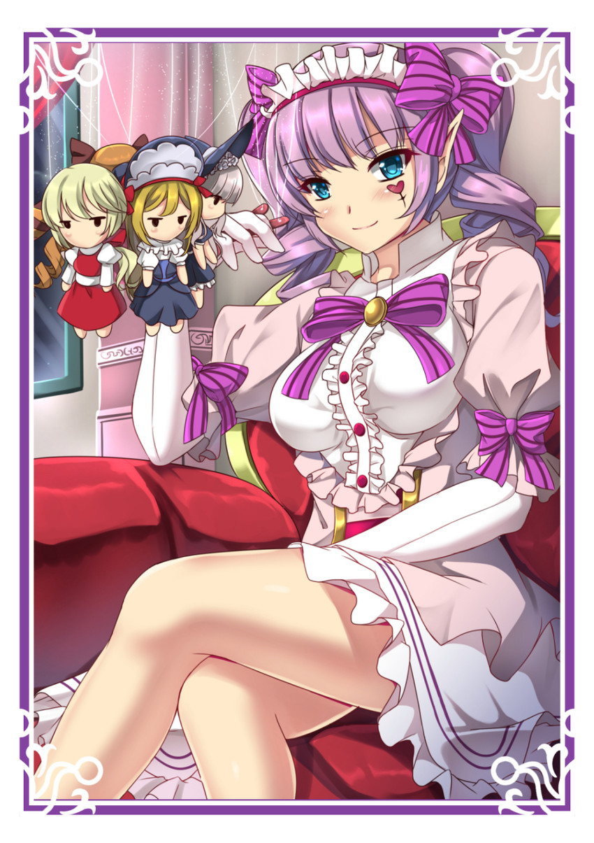 nightmare doll alice, nightmare doll catherine, nightmare doll master brenda, and nightmare doll ginny (cardfight!! vanguard) drawn by sheita