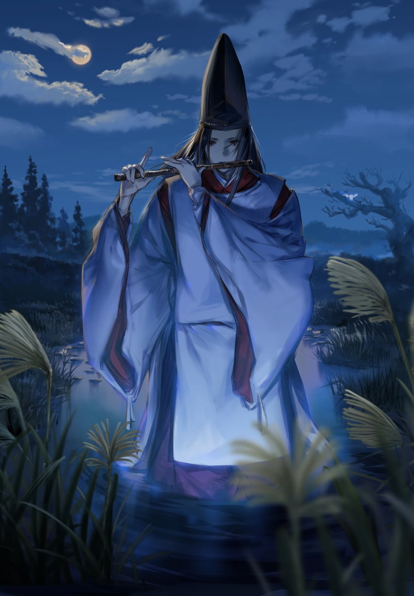 fujiwara no sai (hikaru no go) drawn by ashorz
