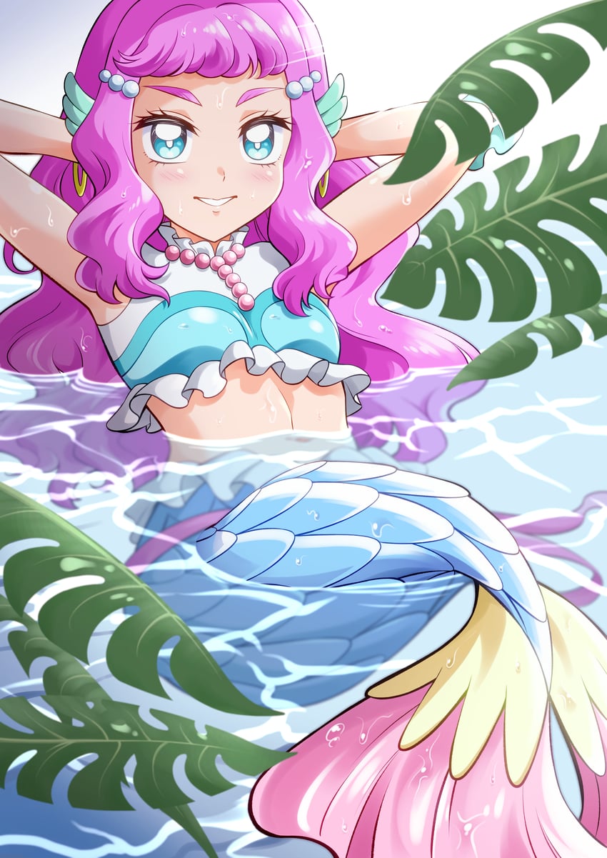laura la mer (precure and 1 more) drawn by raina_(14758801)