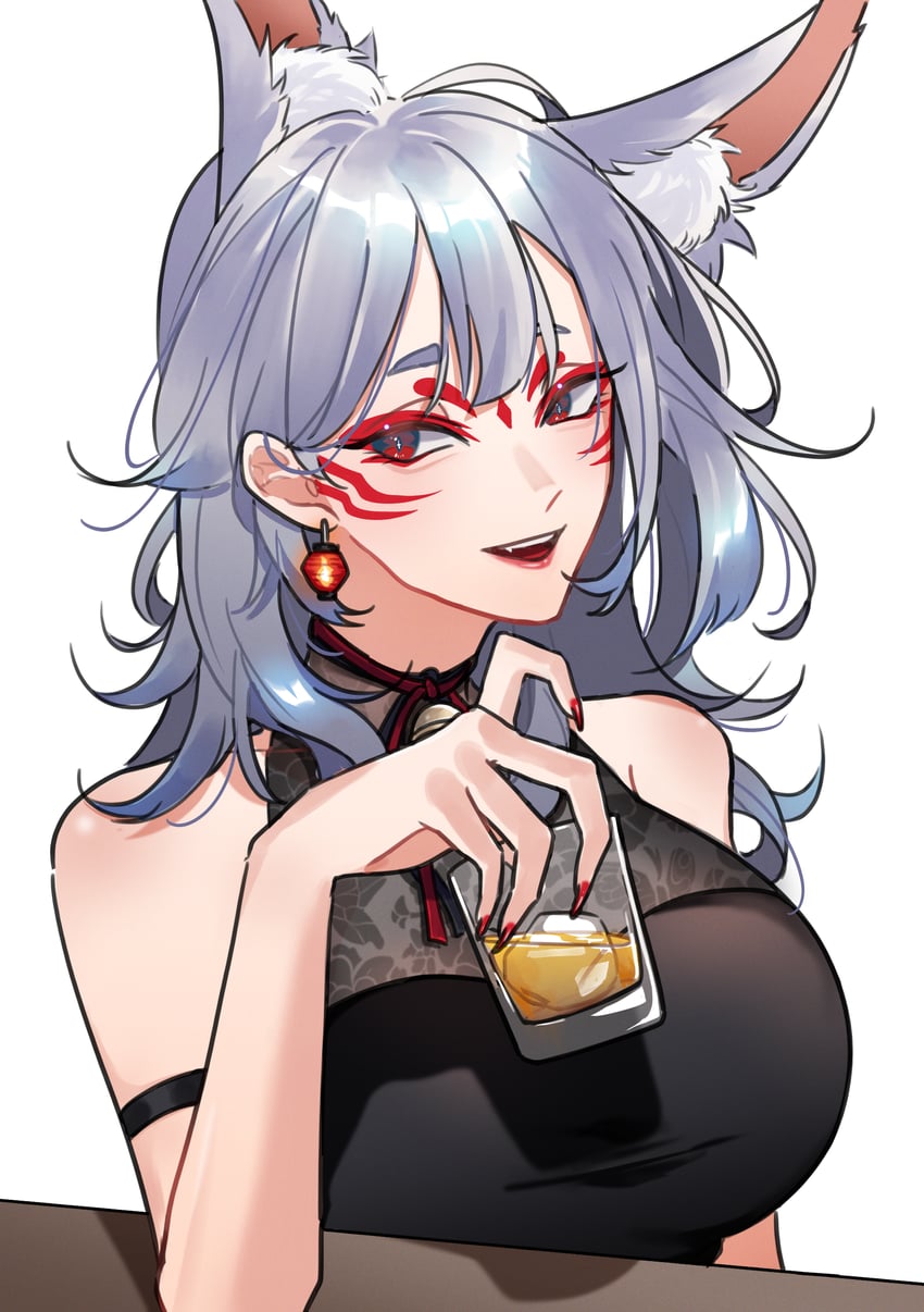 nina kosaka (nijisanji and 1 more) drawn by moyyyya