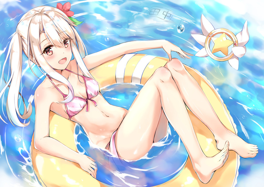 illyasviel von einzbern and magical ruby (fate and 1 more) drawn by konka