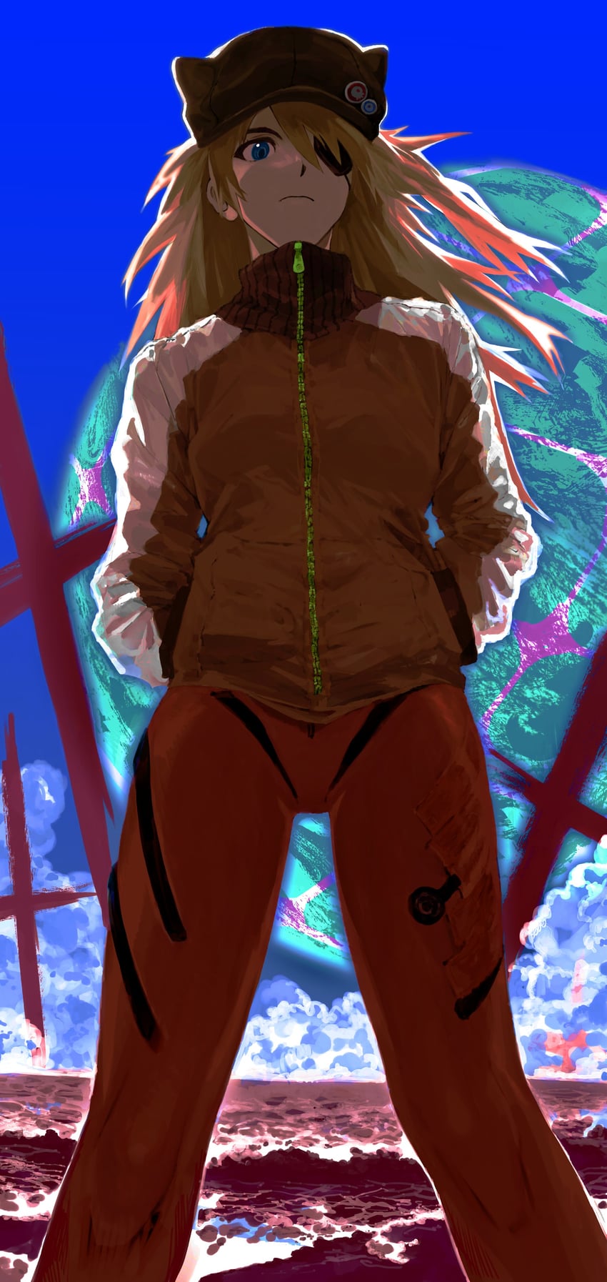 souryuu asuka langley (neon genesis evangelion and 1 more) drawn by my_nameisyoon