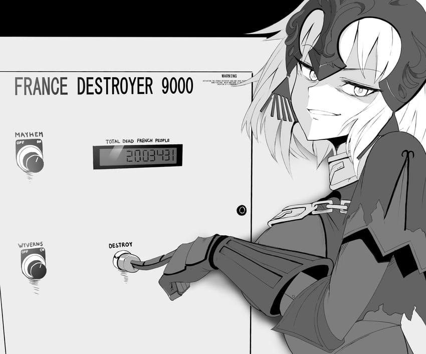 jeanne d'arc alter (fate and 1 more) drawn by sally_(luna-arts)