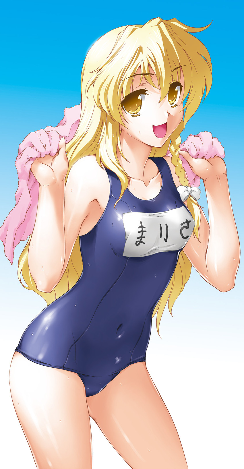 kirisame marisa (touhou) drawn by henshako
