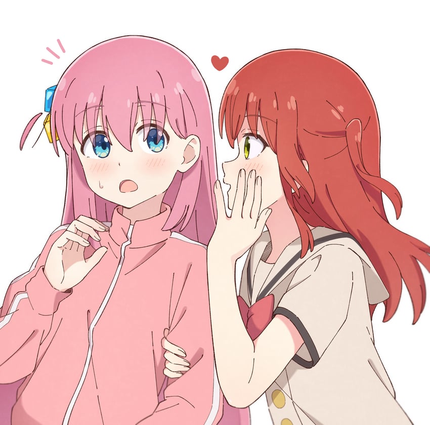 gotoh hitori and kita ikuyo (bocchi the rock!) drawn by mimori_(mimori_05)