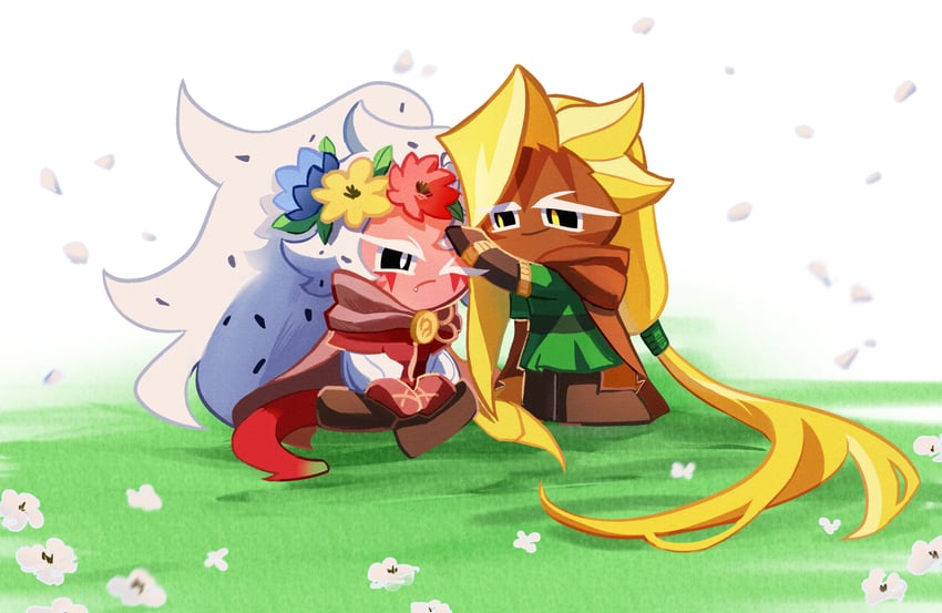 pitaya dragon cookie and ananas dragon cookie (cookie run and 2 more) drawn by geruideyundongxie
