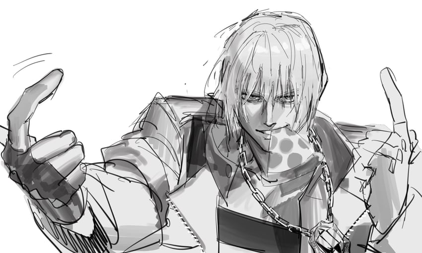 dante (devil may cry and 1 more) drawn by sang_lyj