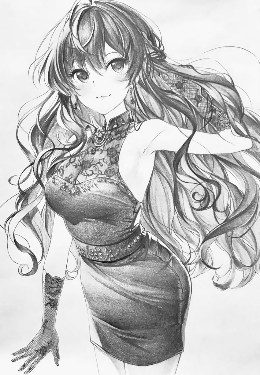 ichinose shiki (idolmaster and 1 more) drawn by sasa_koutoyomu