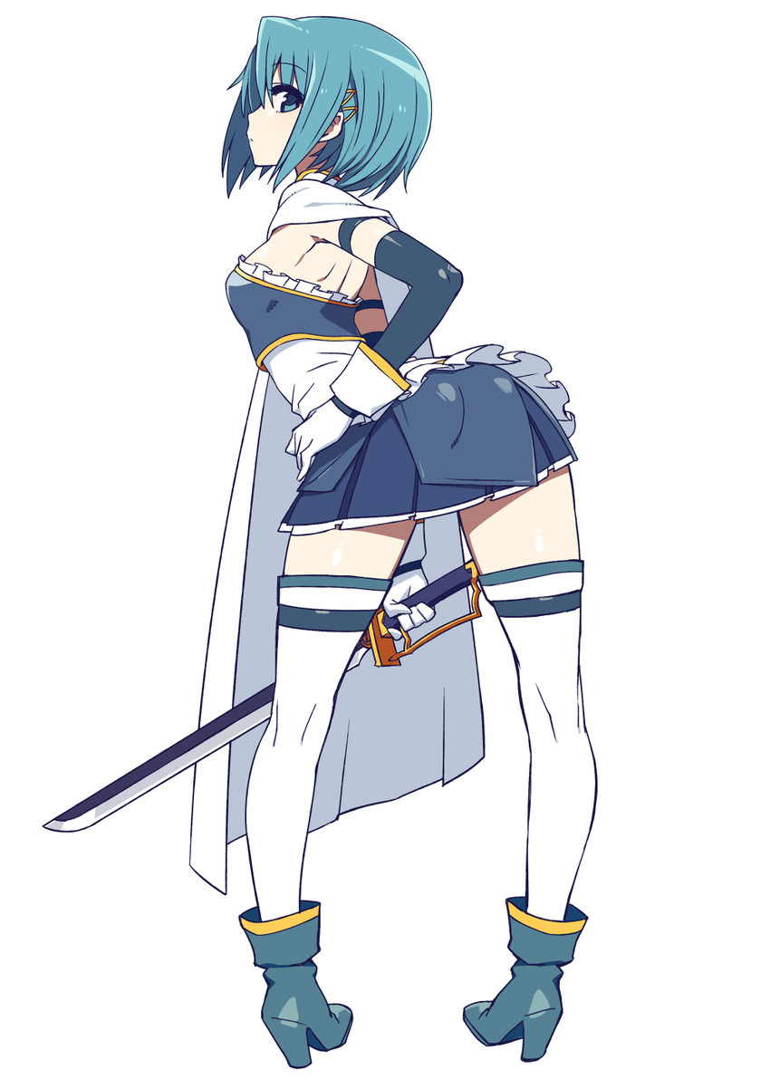 miki sayaka (mahou shoujo madoka magica) drawn by chan_co