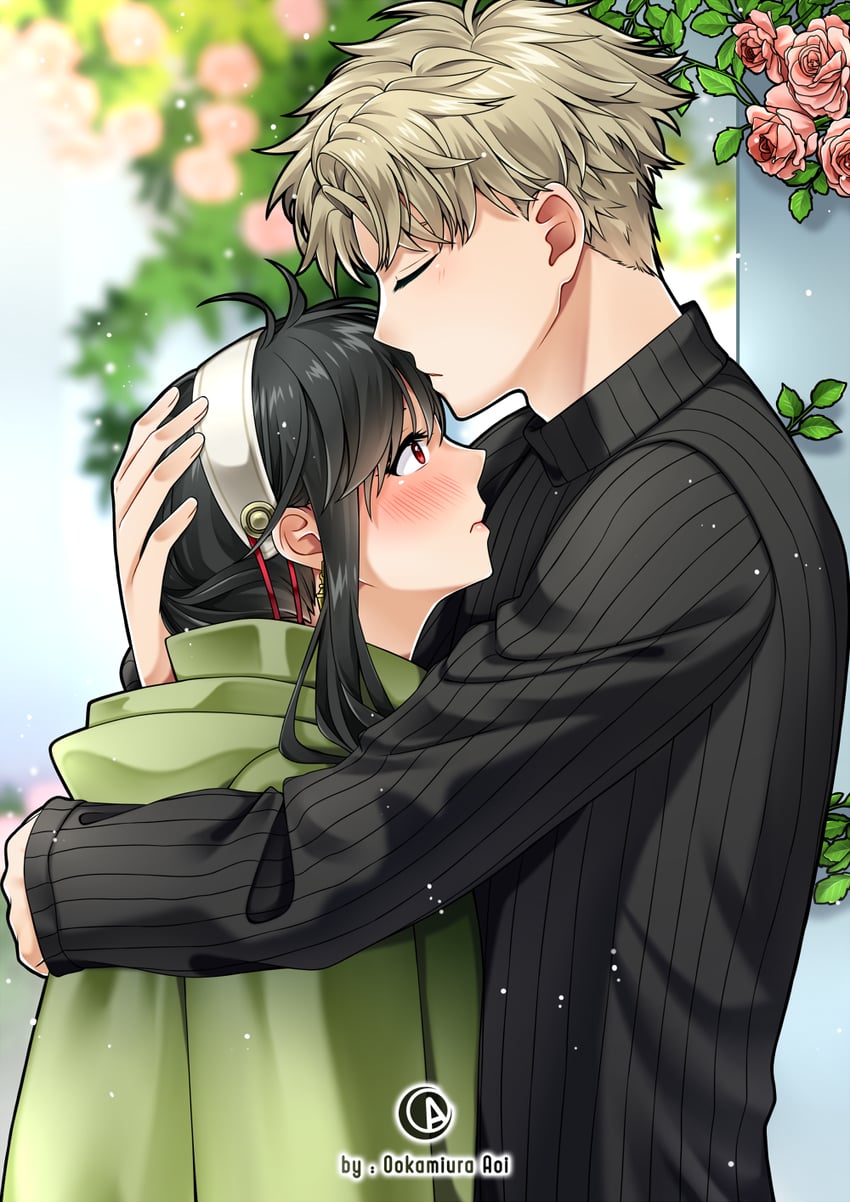 yor briar and twilight (spy x family) drawn by ookamiura_aoi