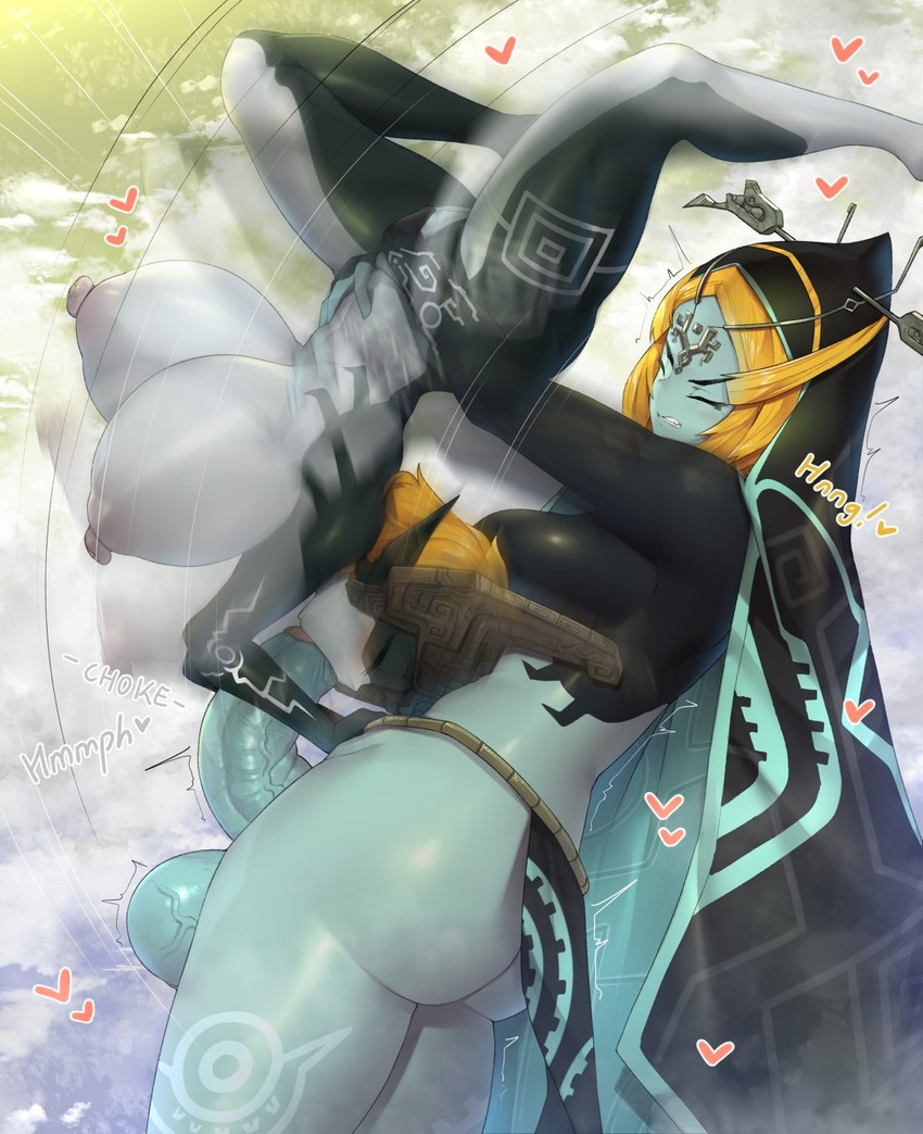 midna (the legend of zelda and 1 more) drawn by sinensian