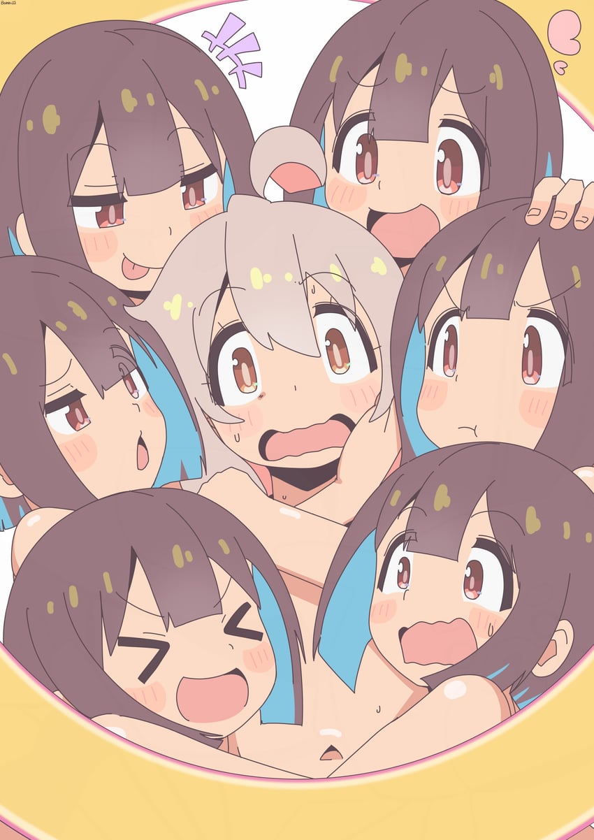 oyama mahiro and hozuki momiji (onii-chan wa oshimai!) drawn by bambi2000line